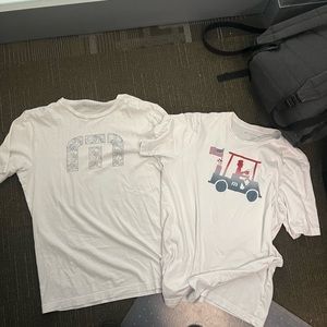 travis mathew medium shirt bundle